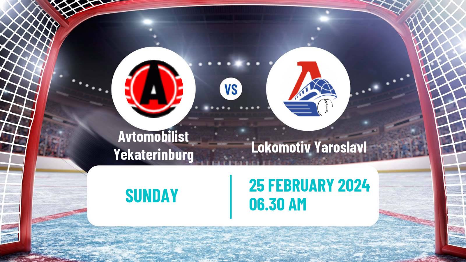 Hockey KHL Avtomobilist Yekaterinburg - Lokomotiv Yaroslavl