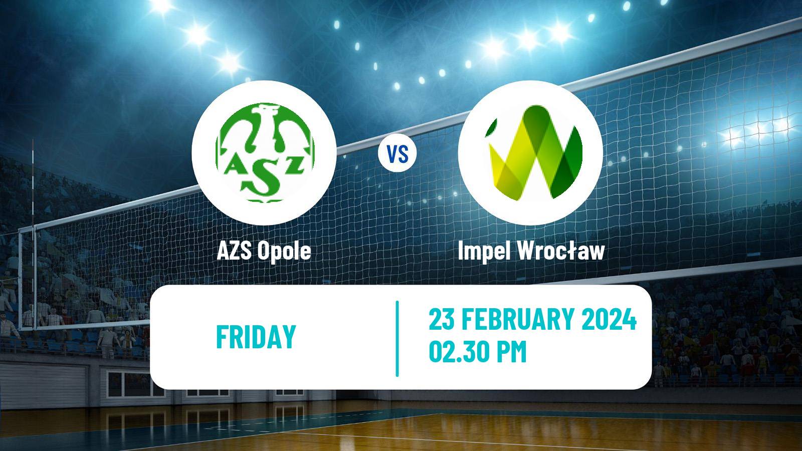 Volleyball Polish Liga Siatkowki Women Opole - Impel Wrocław