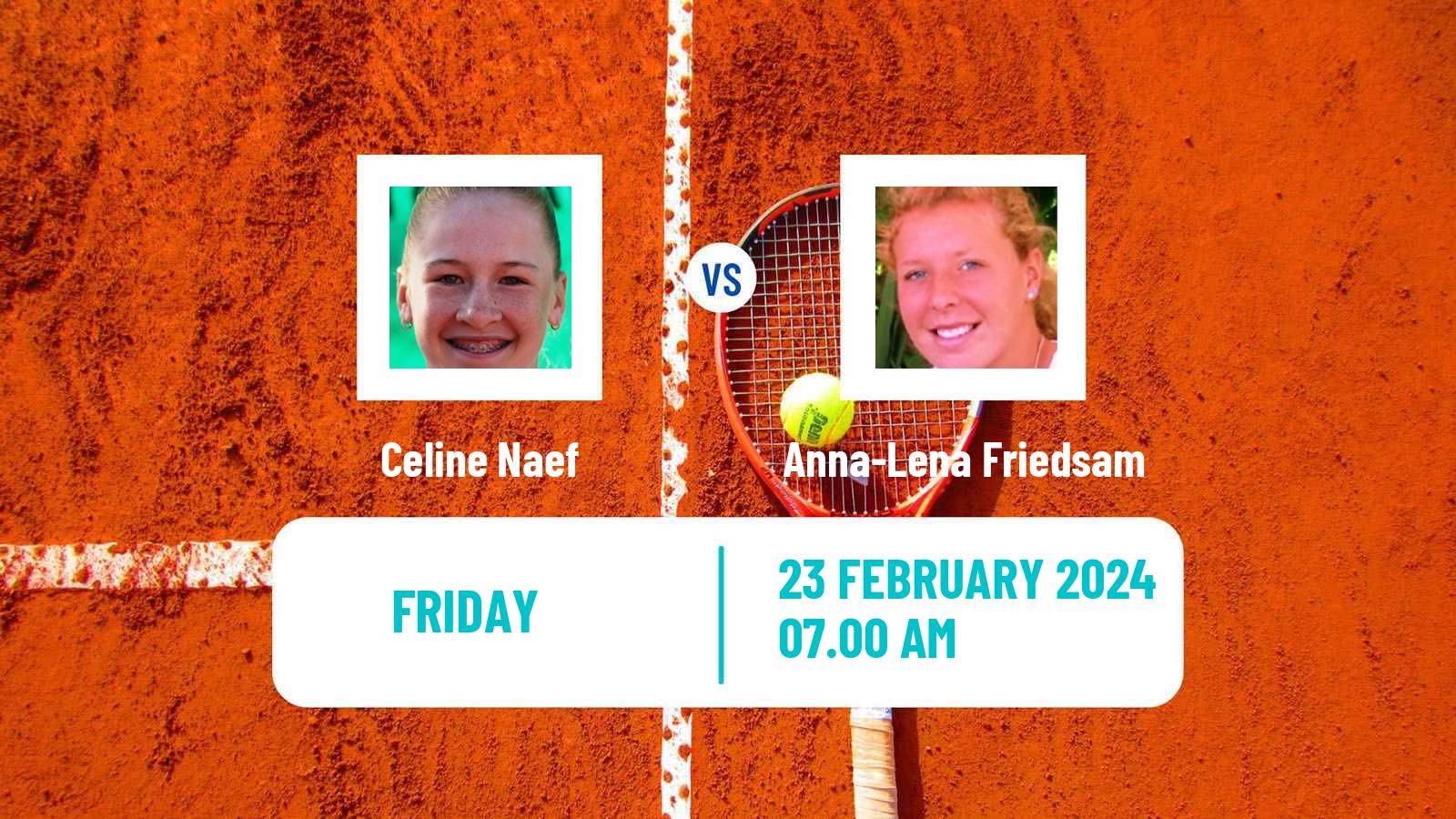 Tennis ITF W75 Porto Women Celine Naef - Anna-Lena Friedsam