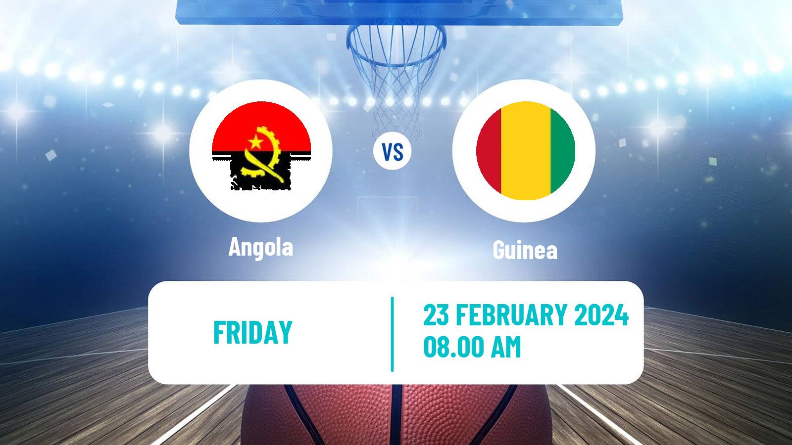 Basketball African Championship Basketball Angola - Guinea