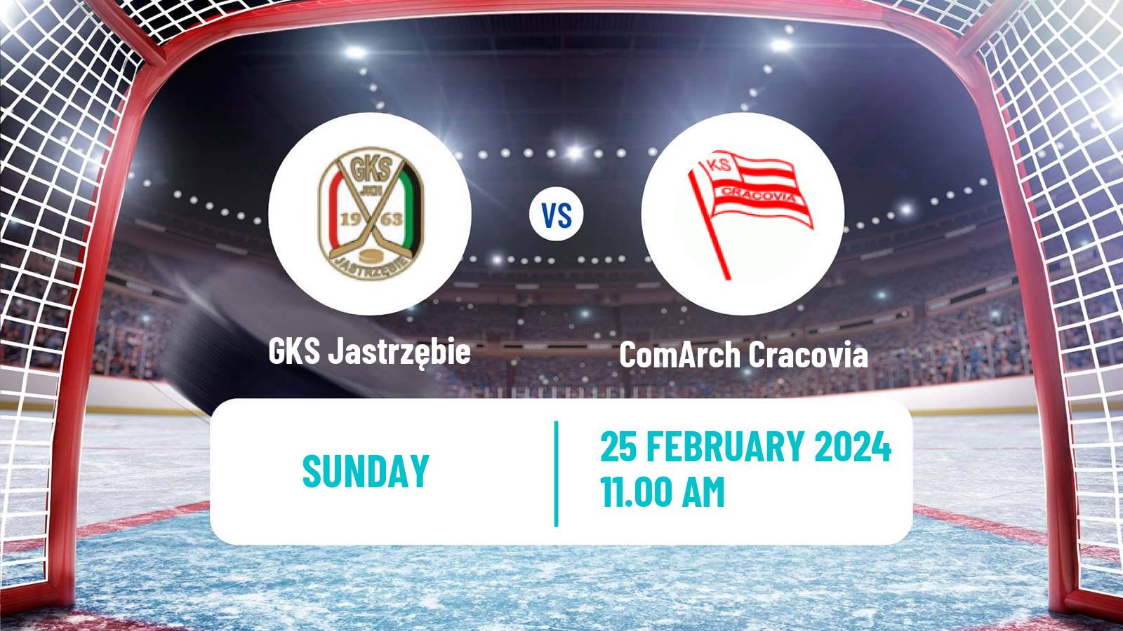 Hockey Polska Liga Hokejowa GKS Jastrzębie - ComArch Cracovia