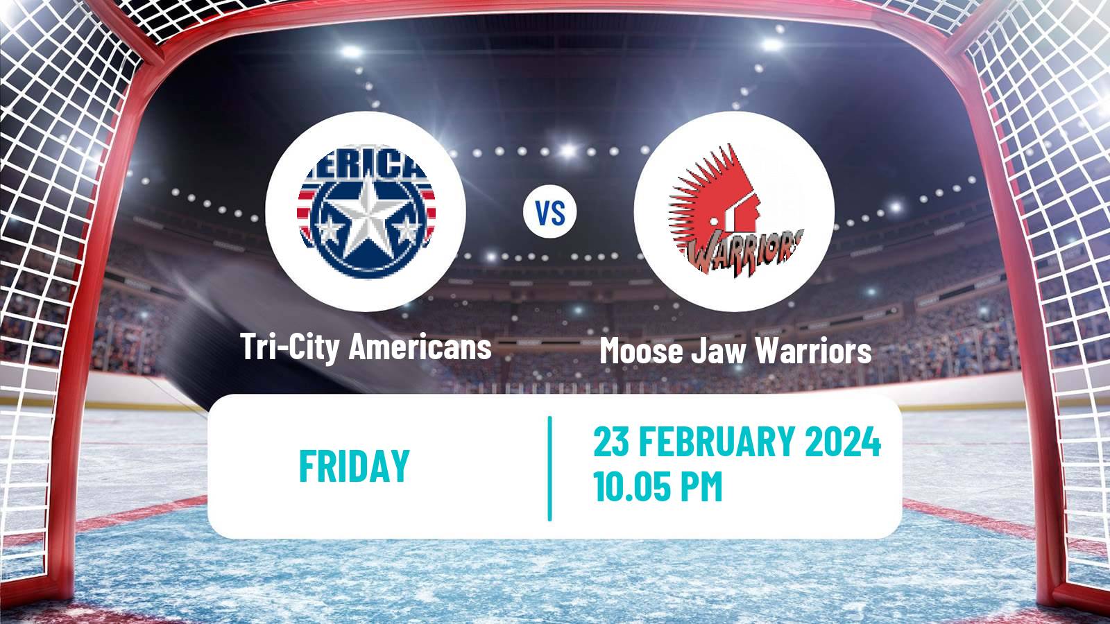 Hockey WHL Tri-City Americans - Moose Jaw Warriors
