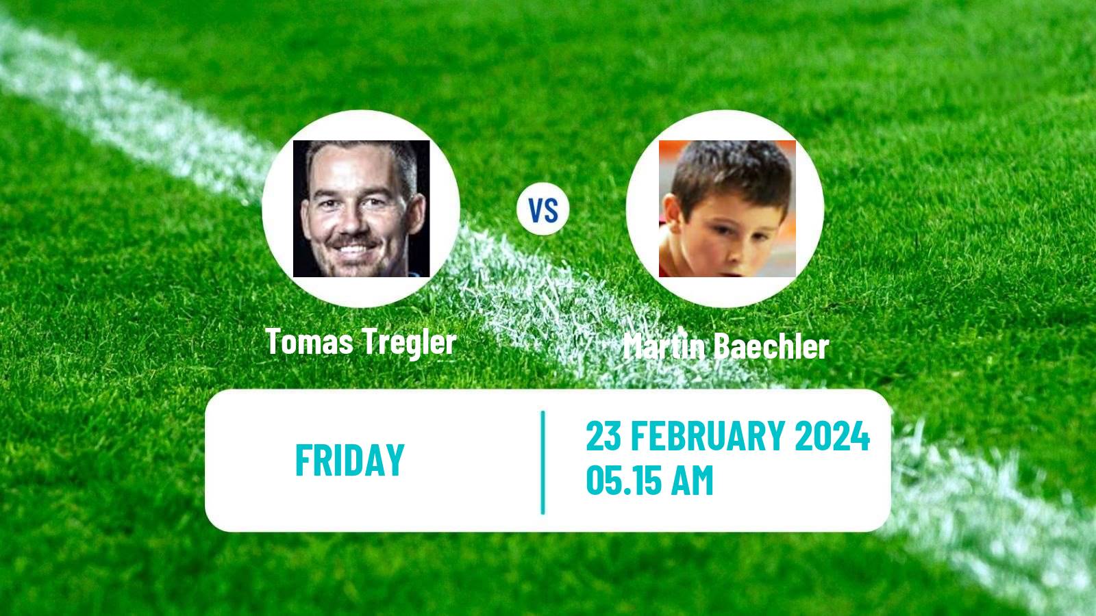 Table tennis Tt Star Series Men Tomas Tregler - Martin Baechler