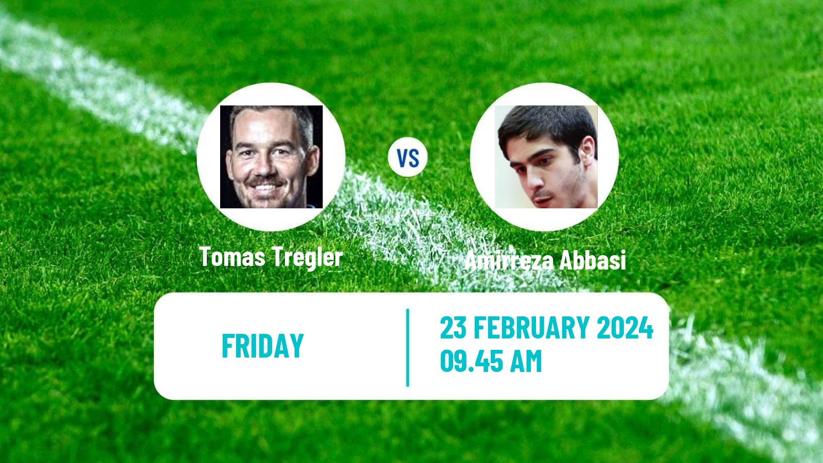 Table tennis Tt Star Series Men Tomas Tregler - Amirreza Abbasi