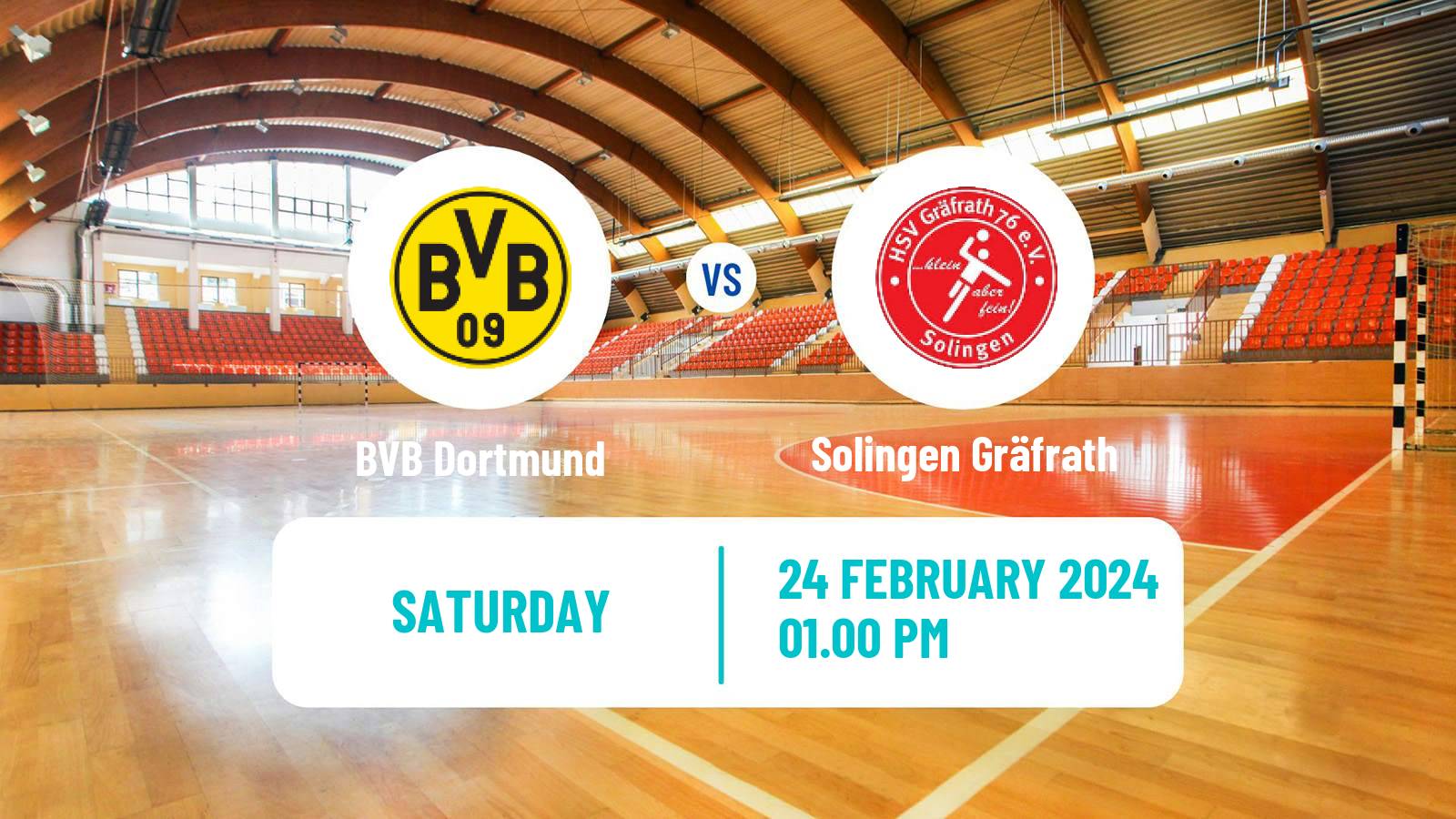 Handball German 1 Bundesliga Handball Women BVB Dortmund - Solingen Gräfrath