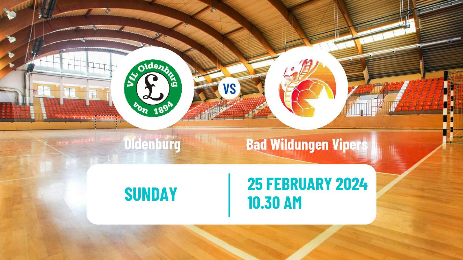 Handball German 1 Bundesliga Handball Women Oldenburg - Bad Wildungen Vipers