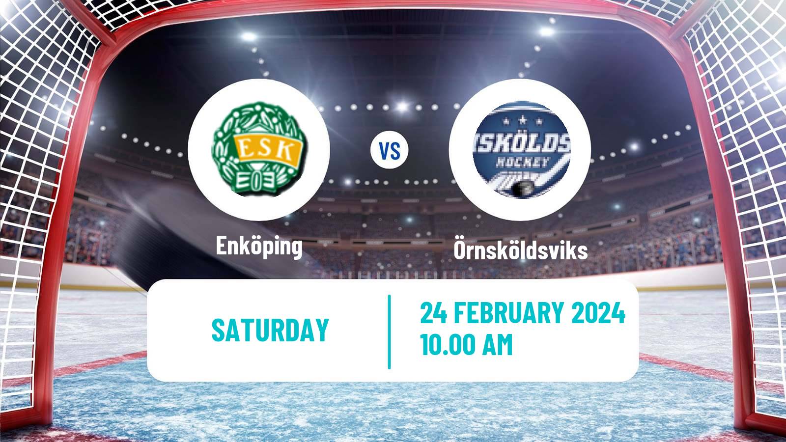 Hockey Swedish HockeyEttan Norra Var Enköping - Örnsköldsviks