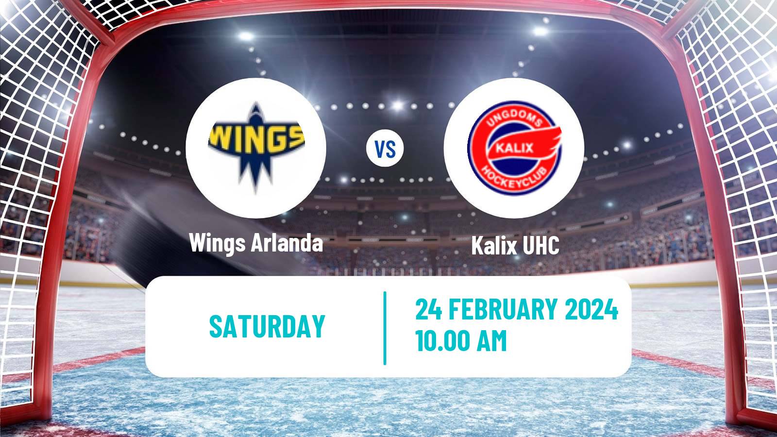 Hockey Swedish HockeyEttan Norra Var Wings Arlanda - Kalix