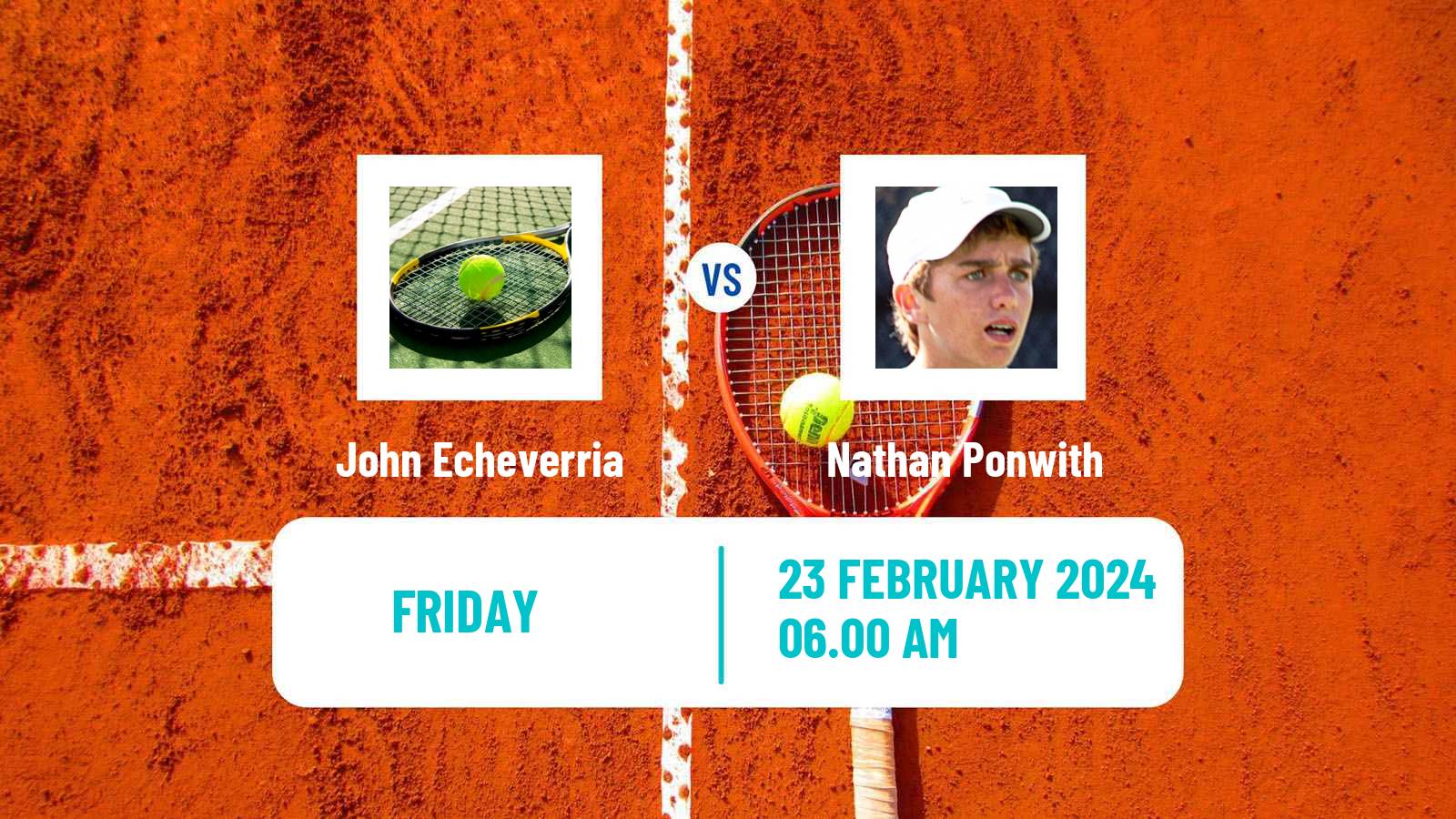 Tennis ITF M25 Vila Real De Santo Antonio 2 Men John Echeverria - Nathan Ponwith