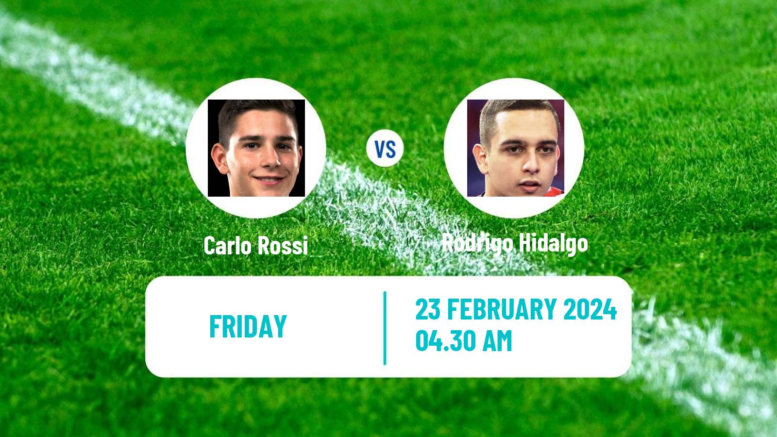 Table tennis Challenger Series Men Carlo Rossi - Rodrigo Hidalgo
