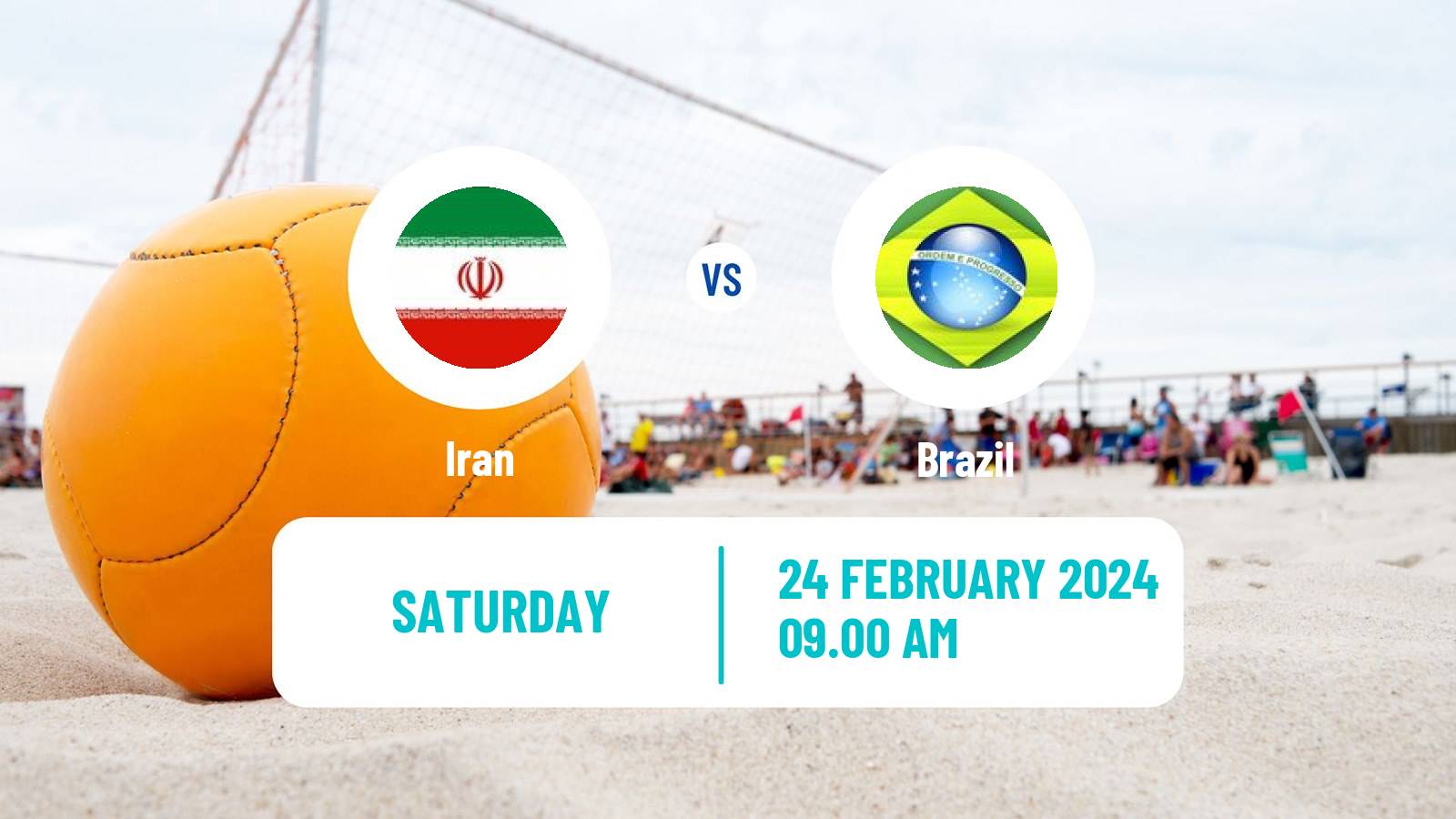 Beach soccer World Cup Iran - Brazil