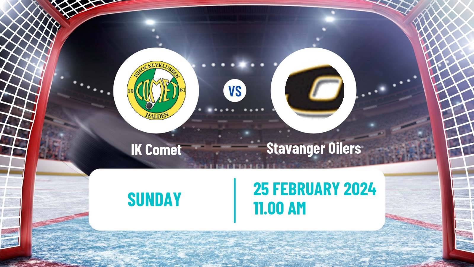 Hockey Norwegian Ligaen Hockey Comet - Stavanger Oilers