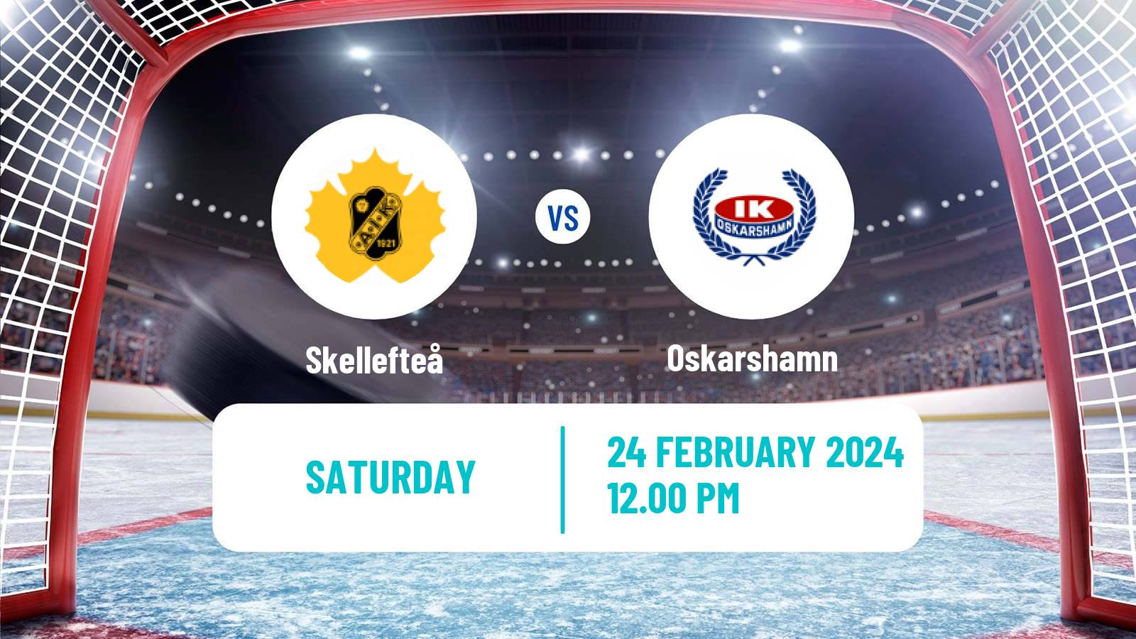Hockey SHL Skellefteå - Oskarshamn