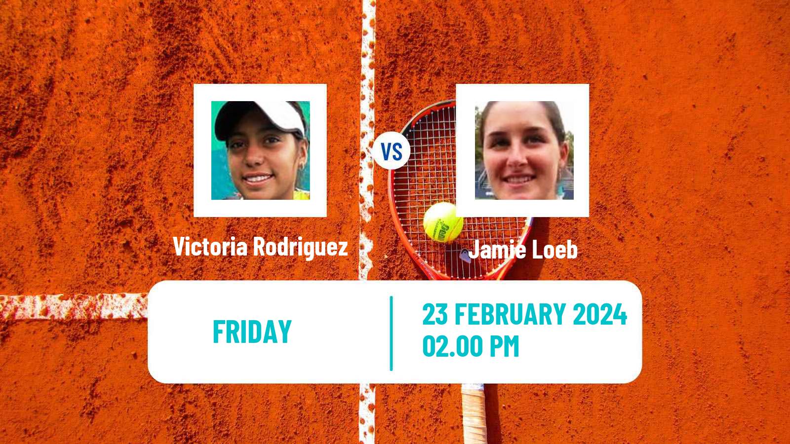 Tennis ITF W50 Mexico City Women Victoria Rodriguez - Jamie Loeb
