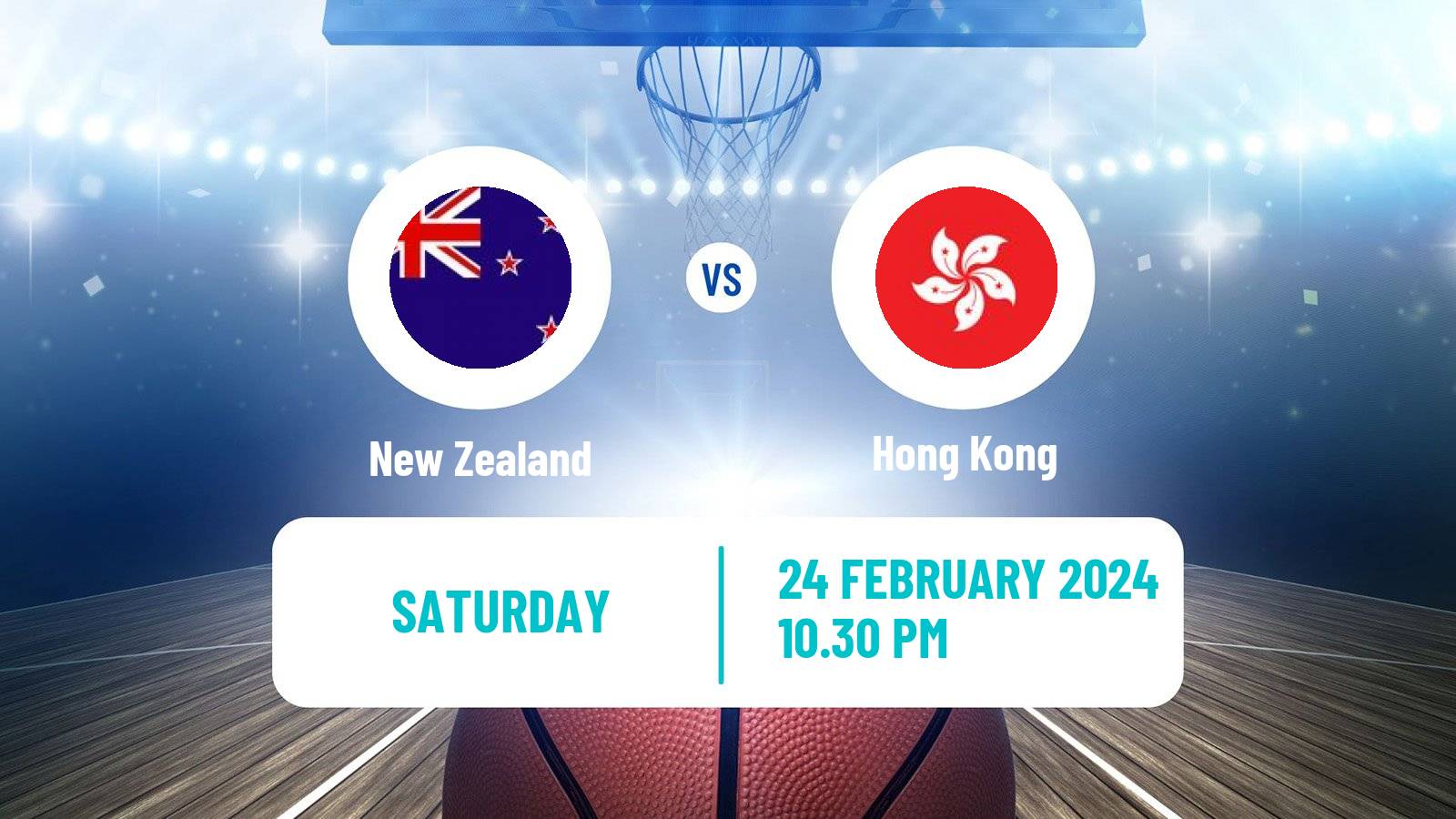 Basketball Asia Cup Basketball New Zealand - Hong Kong