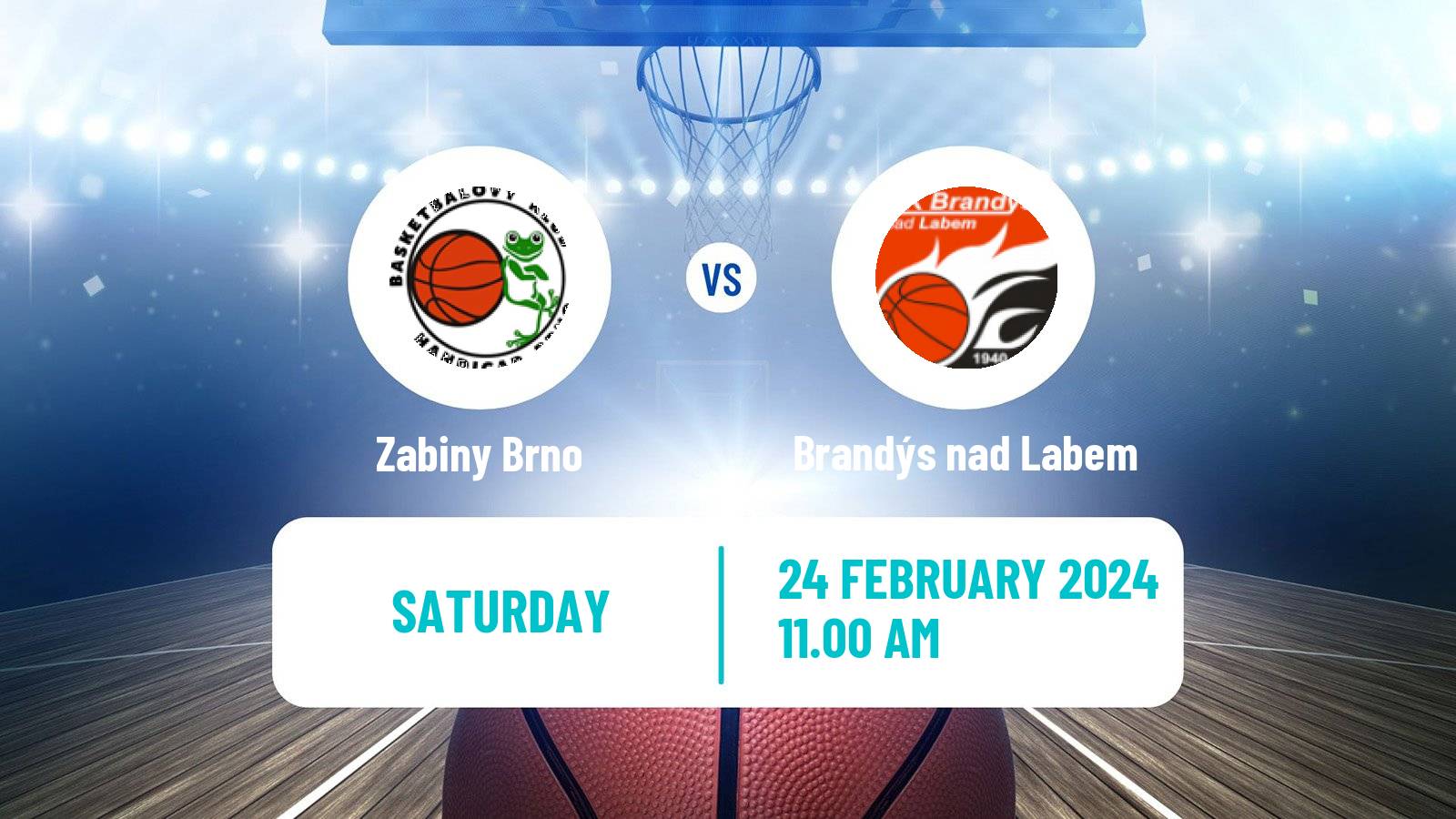 Basketball Czech ZBL Women Zabiny Brno - Brandýs nad Labem