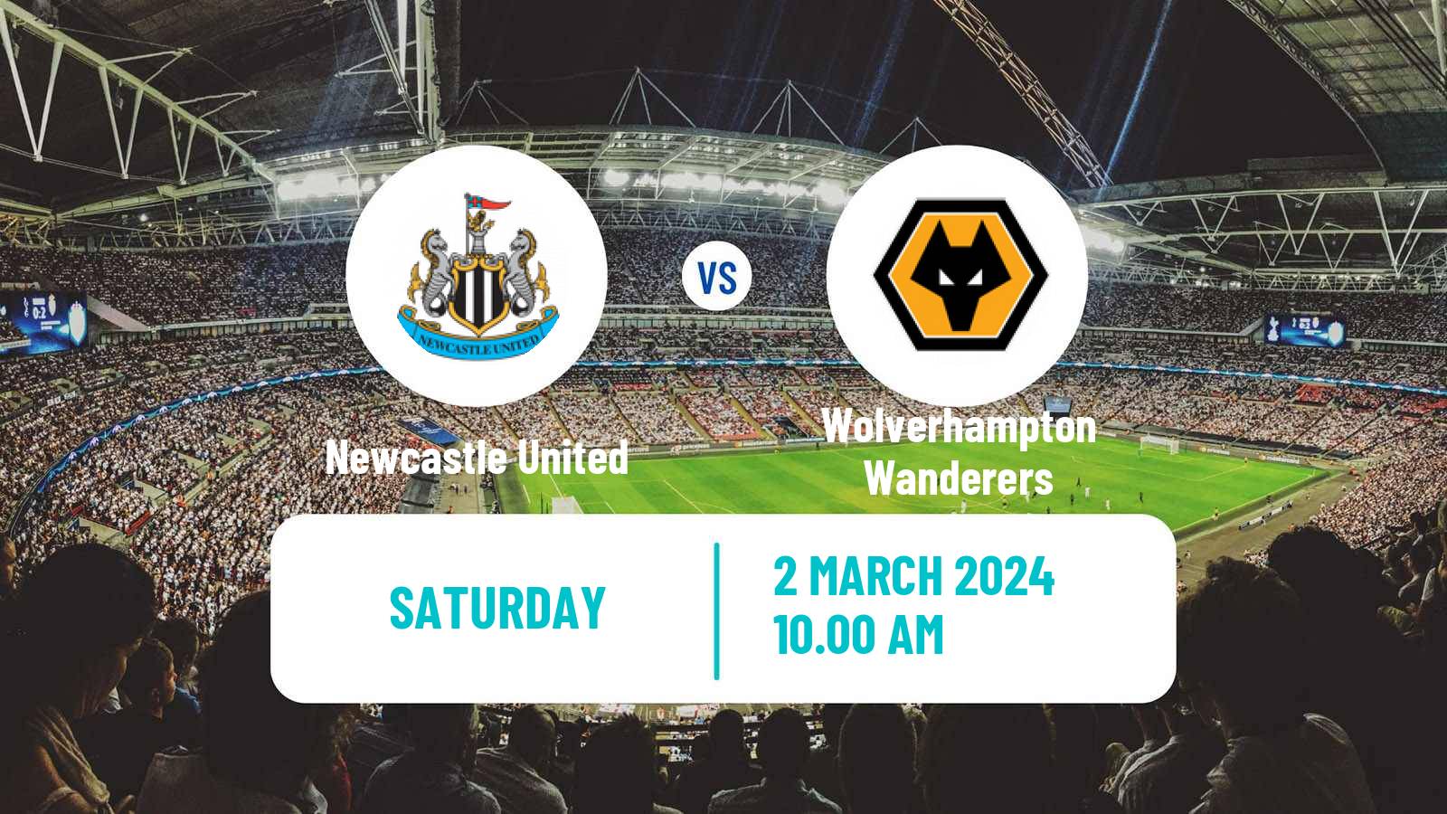 Soccer English Premier League Newcastle United - Wolverhampton Wanderers