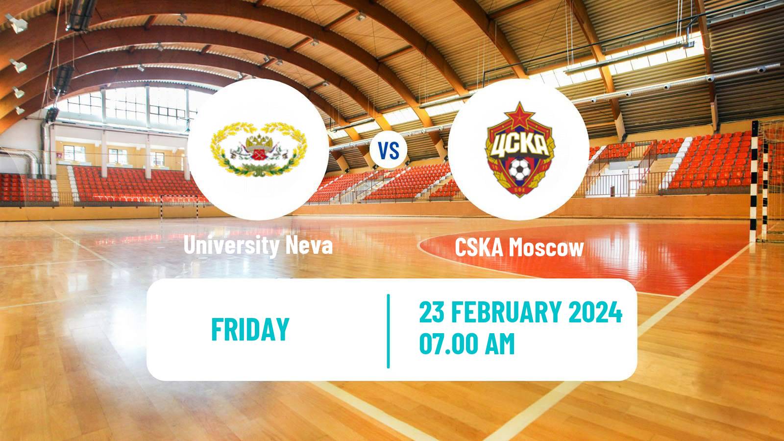 Handball Russian Superleague Handball University Neva - CSKA Moscow