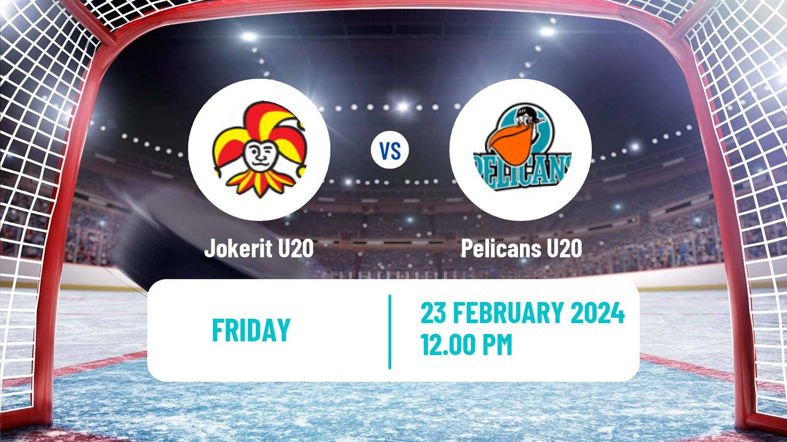 Hockey Finnish SM-sarja U20 Jokerit U20 - Pelicans U20