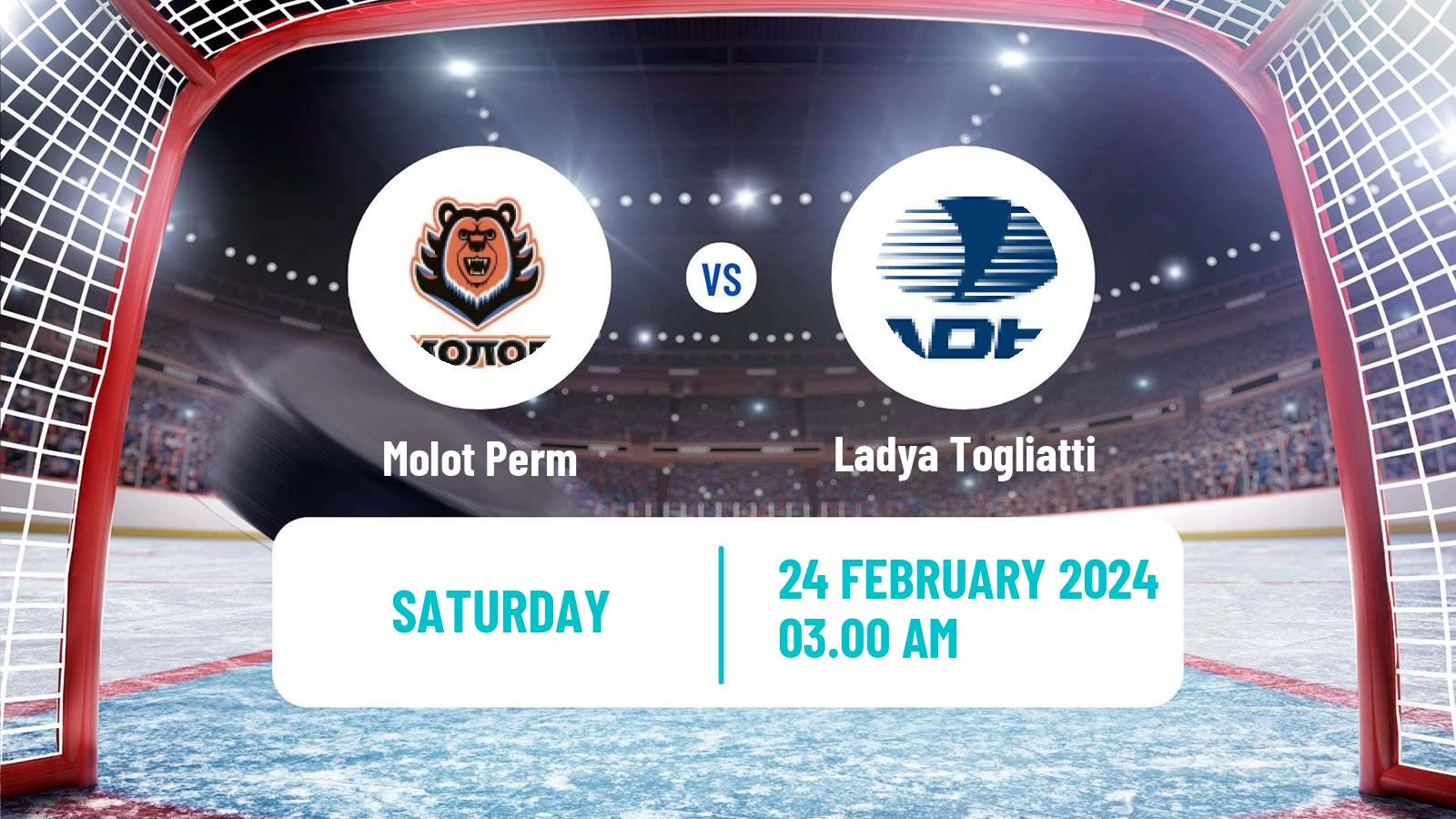 Hockey MHL Molot Perm - Ladya Togliatti