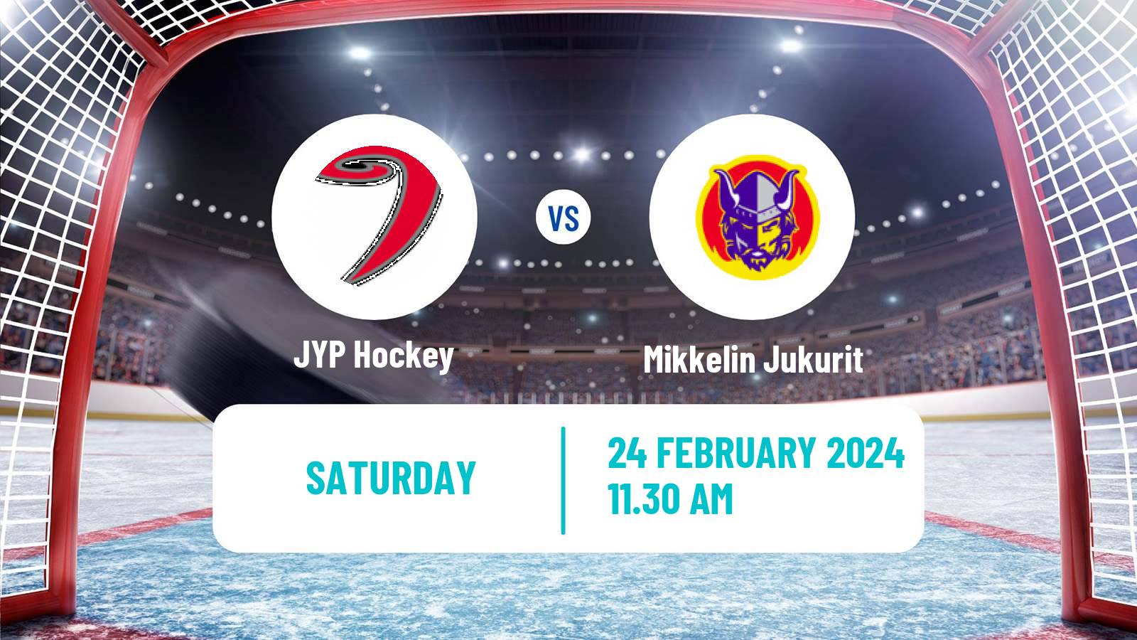 Hockey Finnish SM-liiga JYP - Mikkelin Jukurit