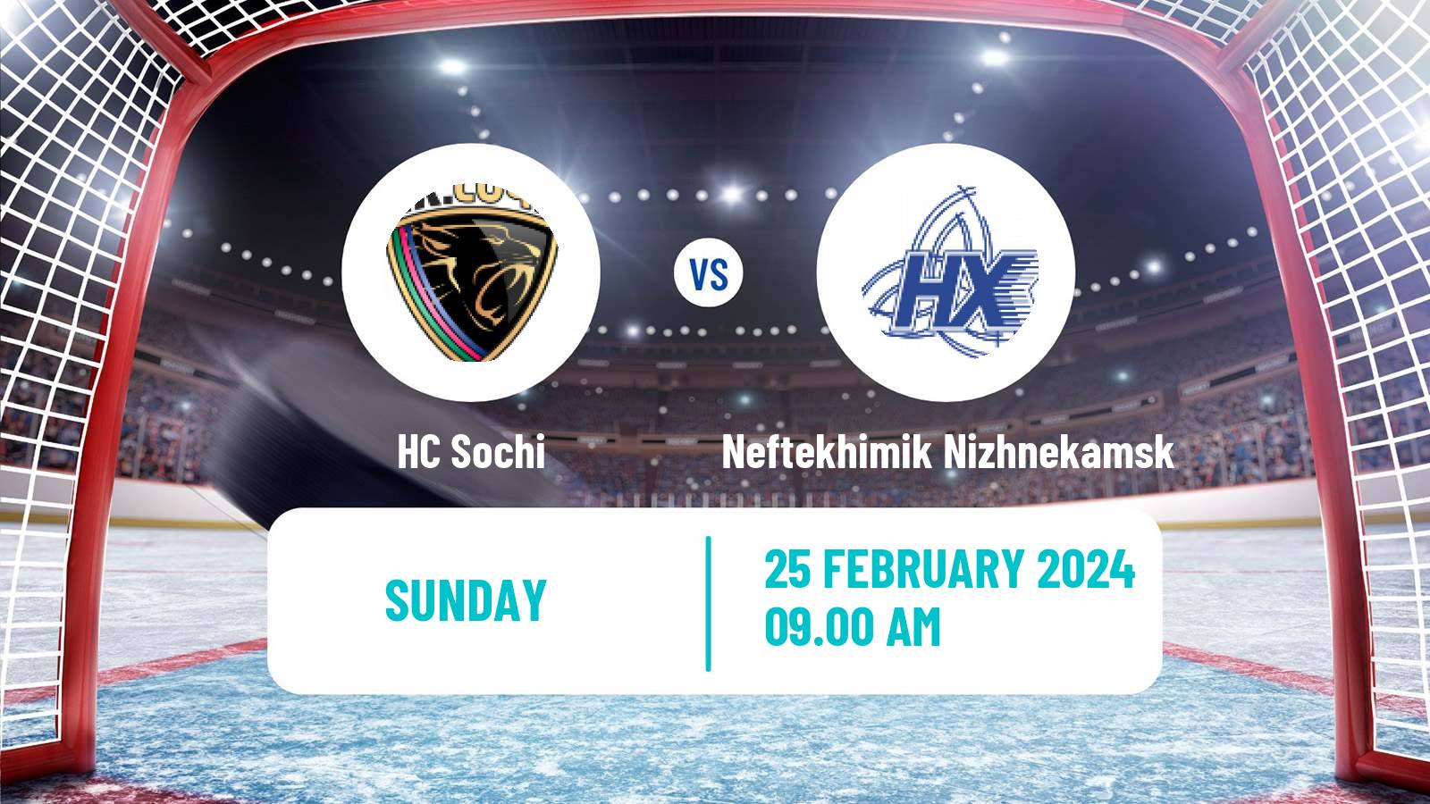 Hockey KHL Sochi - Neftekhimik Nizhnekamsk