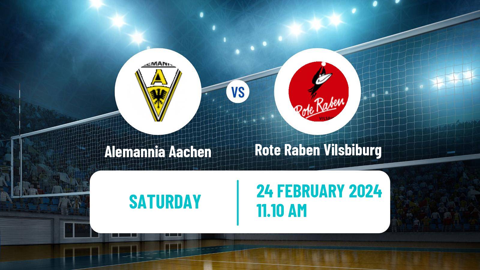 Volleyball German Bundesliga Volleyball Women Alemannia Aachen - Rote Raben Vilsbiburg