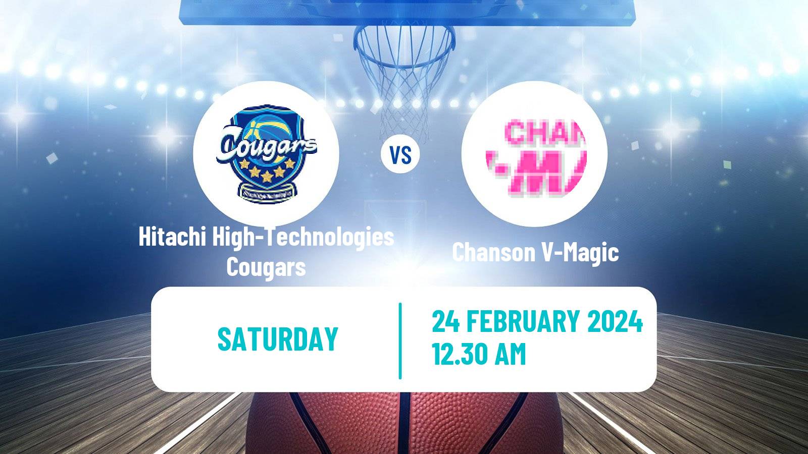 Basketball Japan W League Basketball Hitachi High-Technologies Cougars - Chanson V-Magic