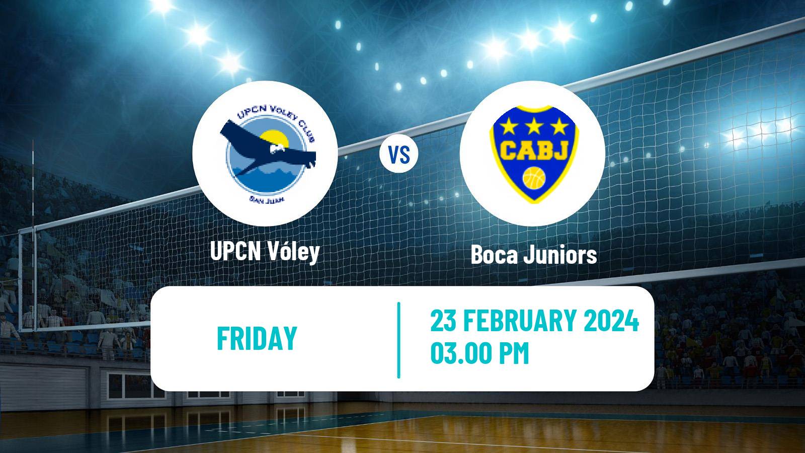 Volleyball Argentinian LVA Volleyball UPCN Vóley - Boca Juniors