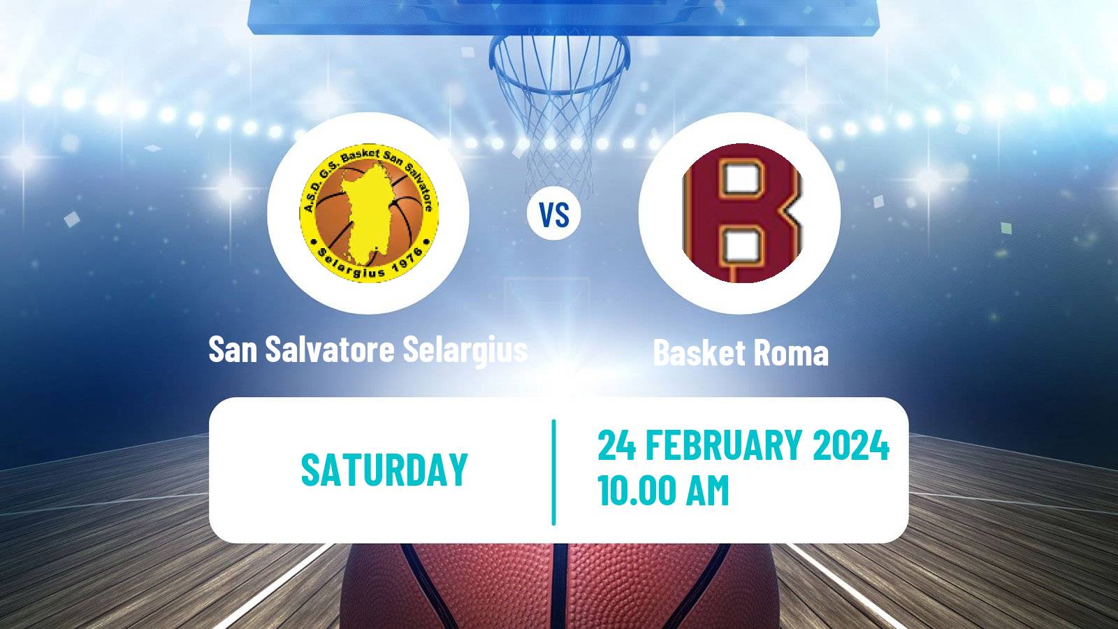 Basketball Serie A2 Basketball Women Group A San Salvatore Selargius - Basket Roma