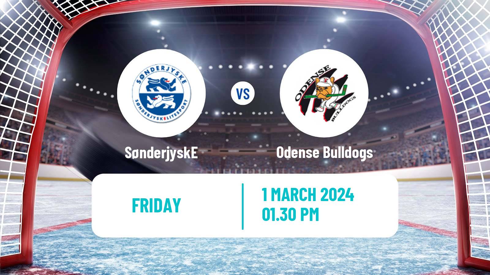 Hockey Danish Ishockey Ligaen SønderjyskE - Odense Bulldogs
