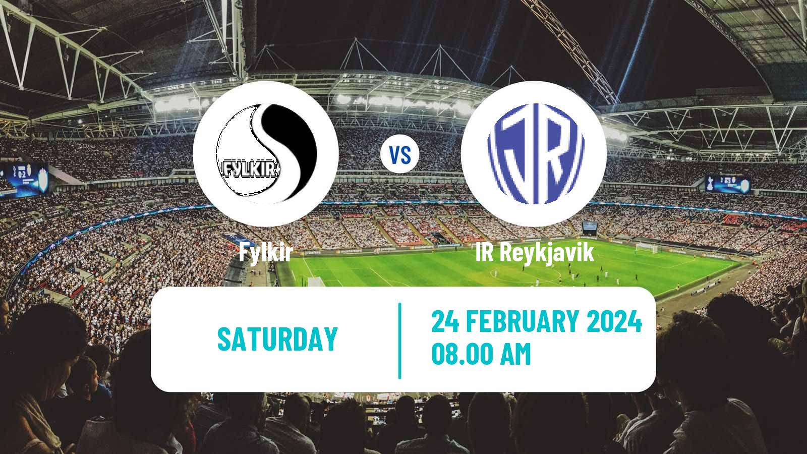 Soccer Icelandic League Cup Fylkir - IR Reykjavik
