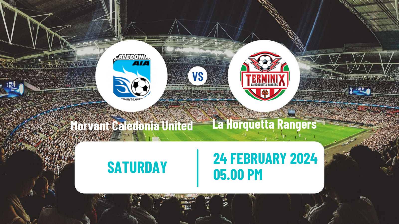Soccer Trinidad and Tobago Premier League Morvant Caledonia United - La Horquetta Rangers