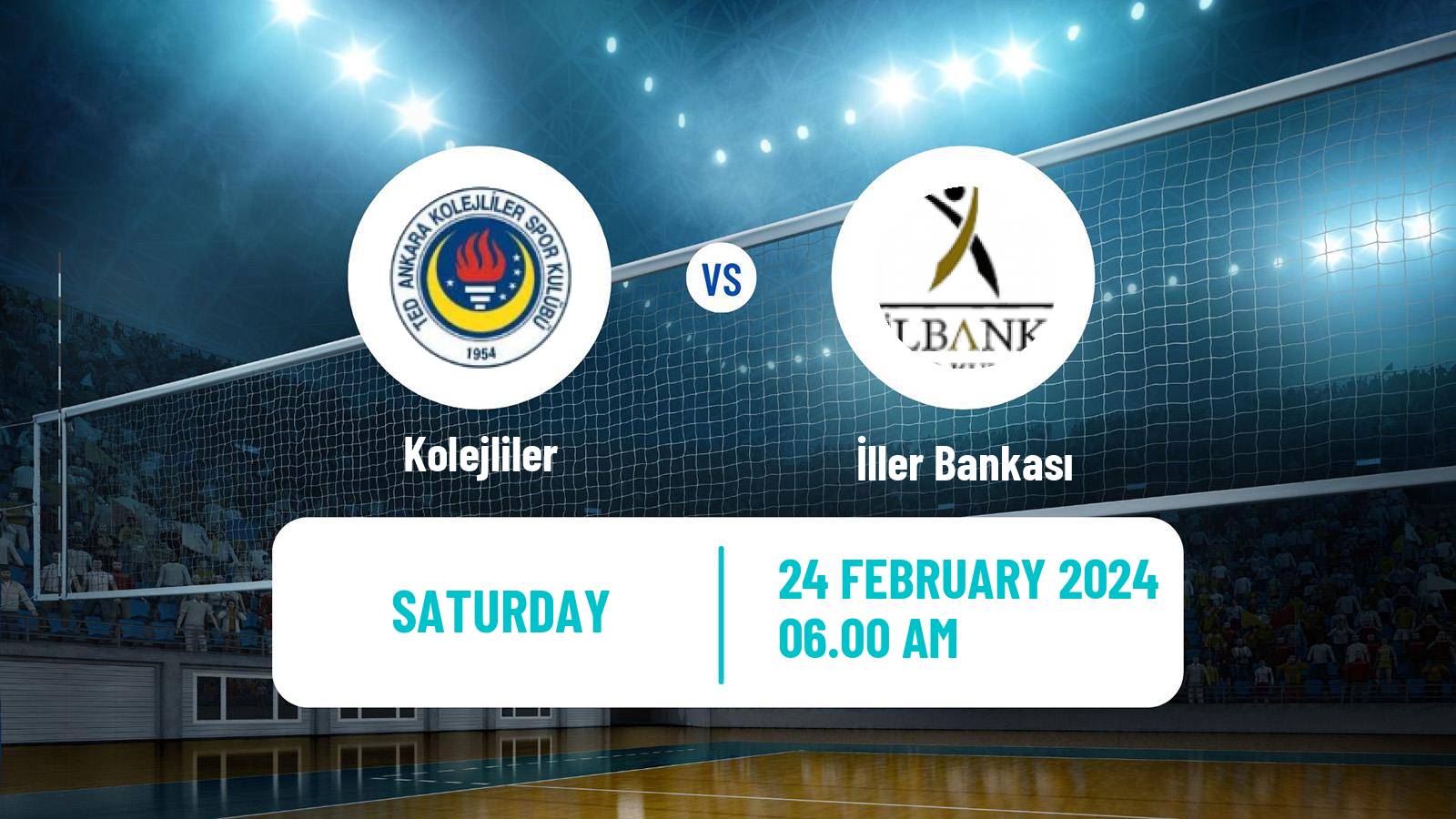 Volleyball Turkish 1 Ligi Volleyball Women Kolejliler - İller Bankası