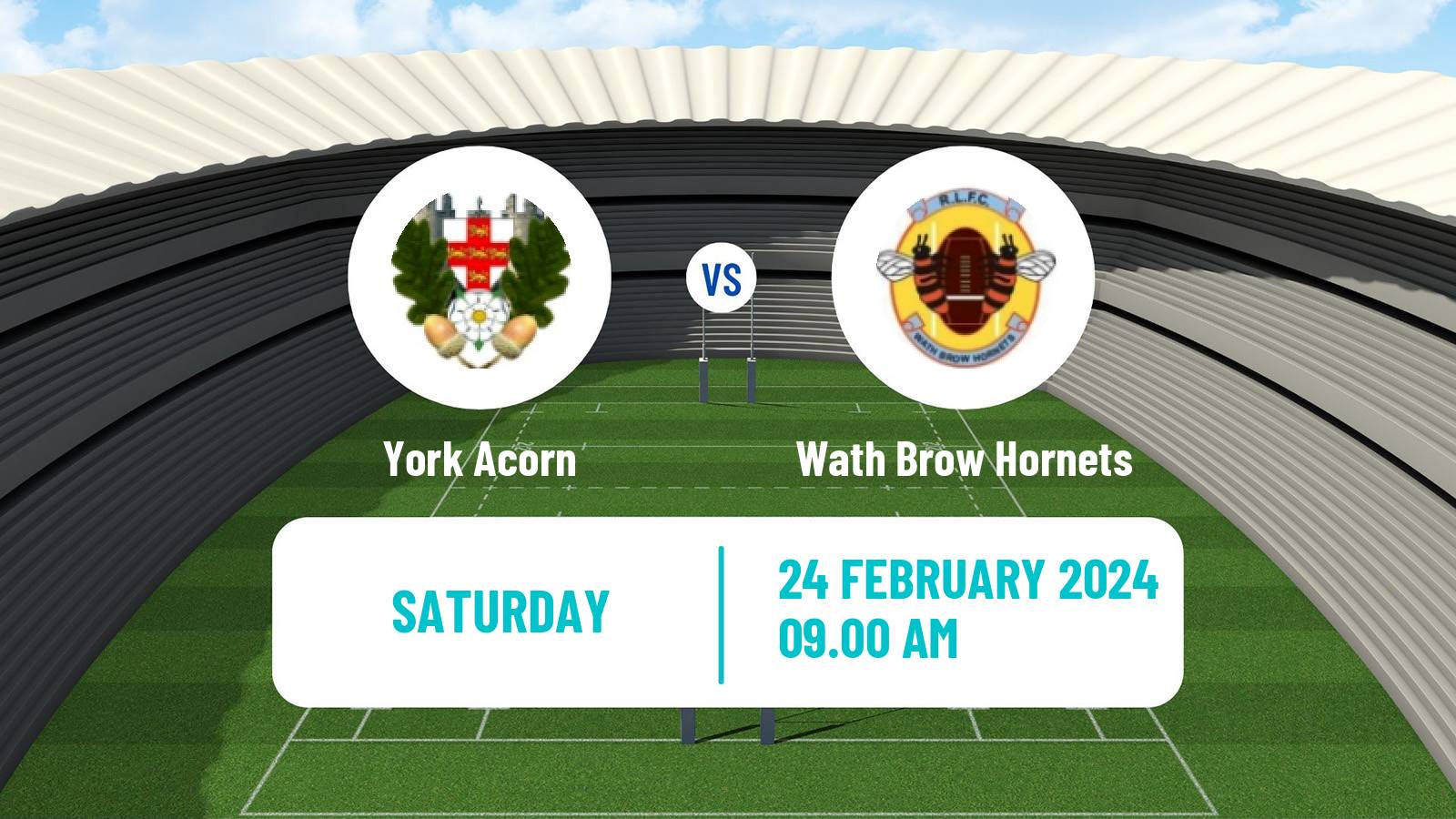 Rugby league Challenge Cup Rugby League York Acorn - Wath Brow Hornets