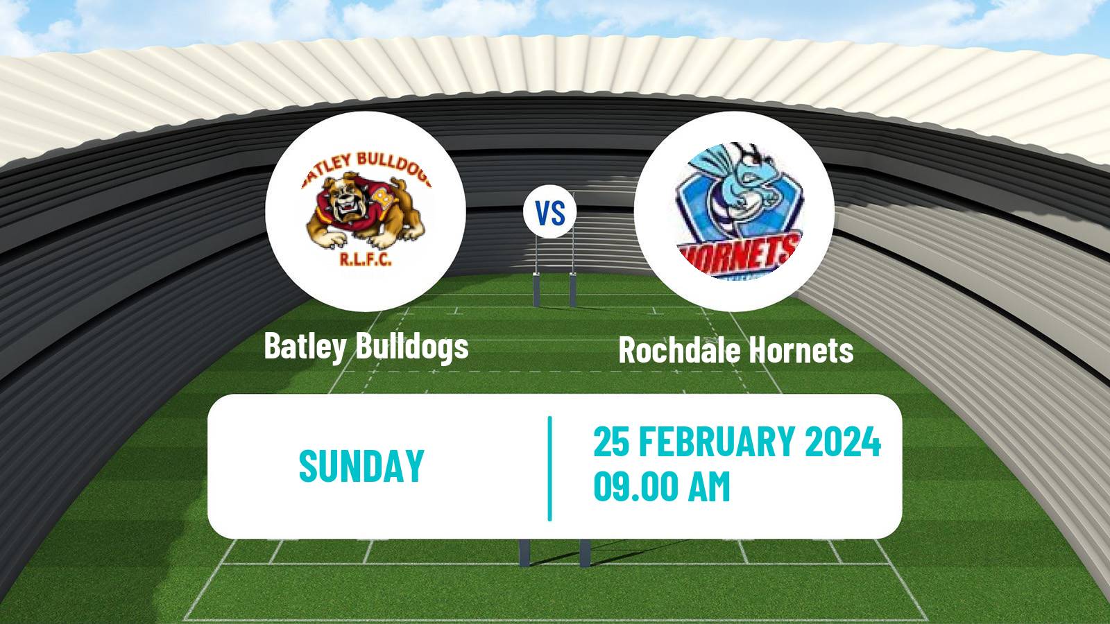 Rugby league Challenge Cup Rugby League Batley Bulldogs - Rochdale Hornets