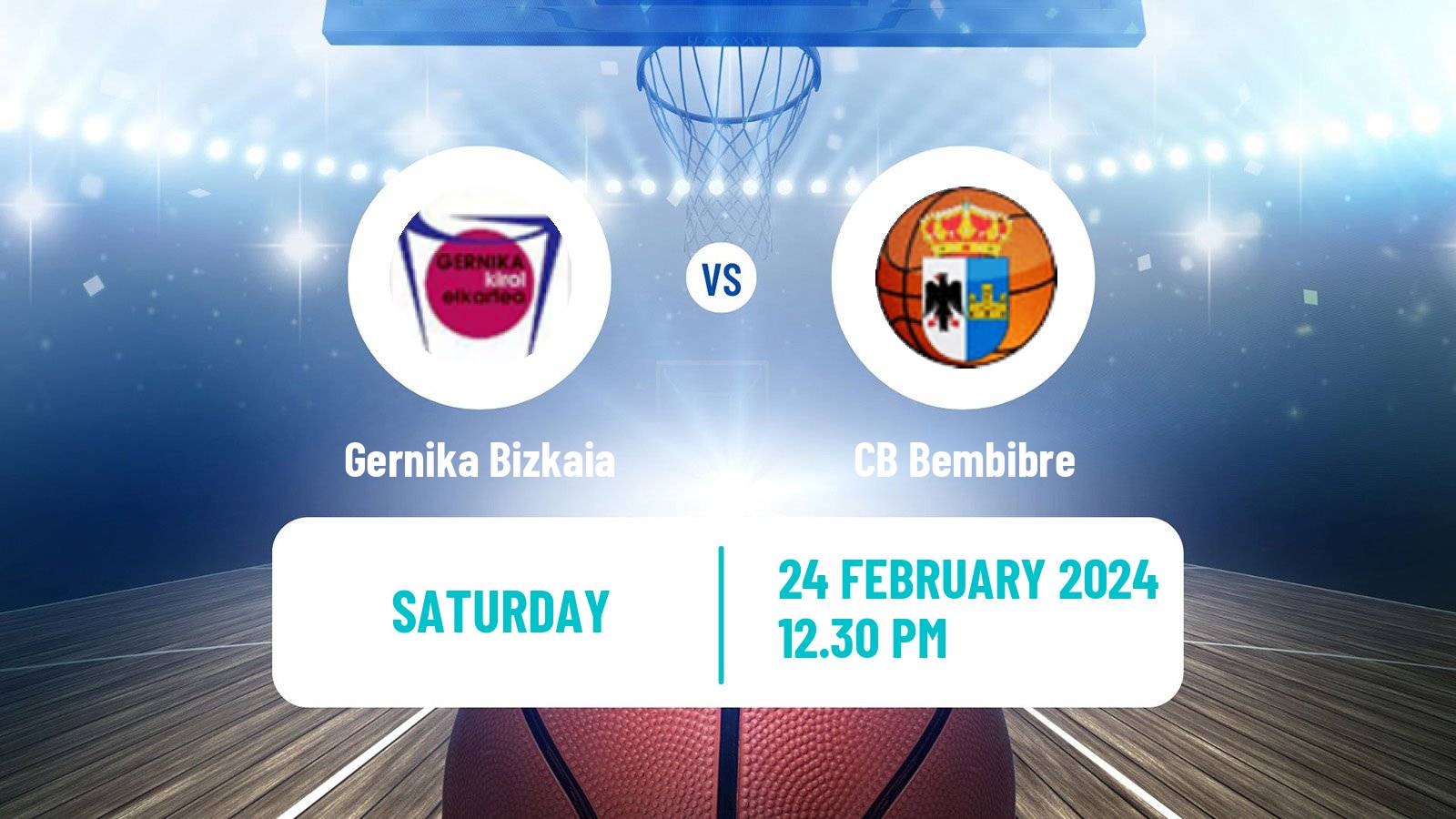 Basketball Spanish Liga Femenina Basketball Gernika Bizkaia - CB Bembibre