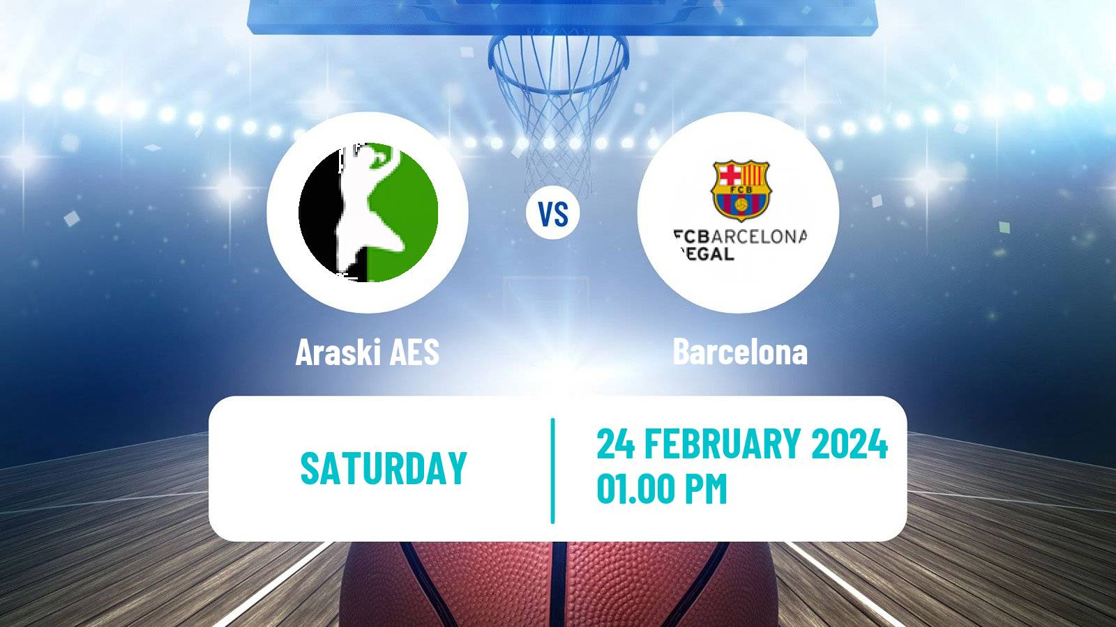 Basketball Spanish Liga Femenina Basketball Araski AES - Barcelona