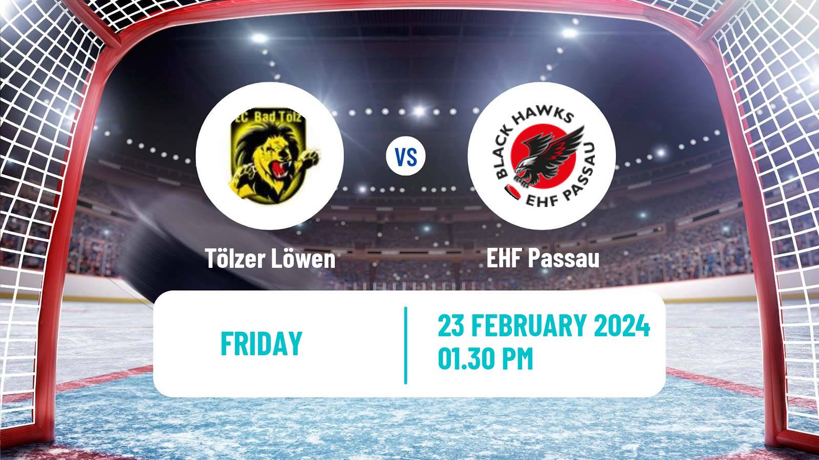 Hockey German Oberliga South Hockey Tölzer Löwen - Passau