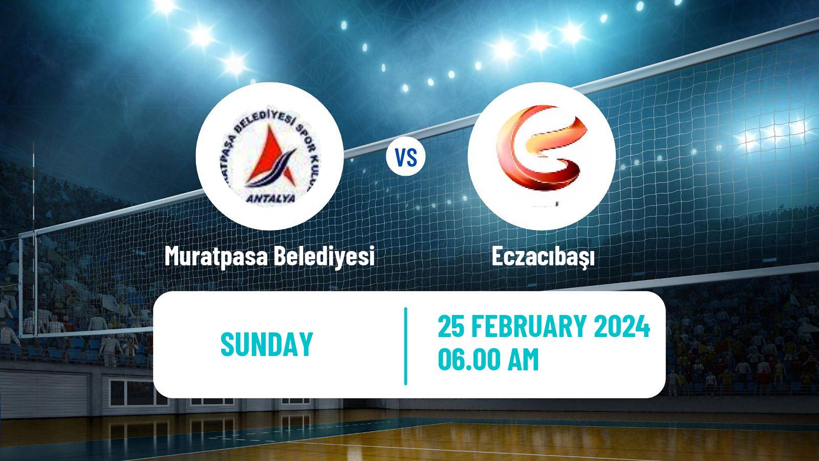 Volleyball Turkish Sultanlar Ligi Volleyball Women Muratpasa Belediyesi - Eczacıbaşı