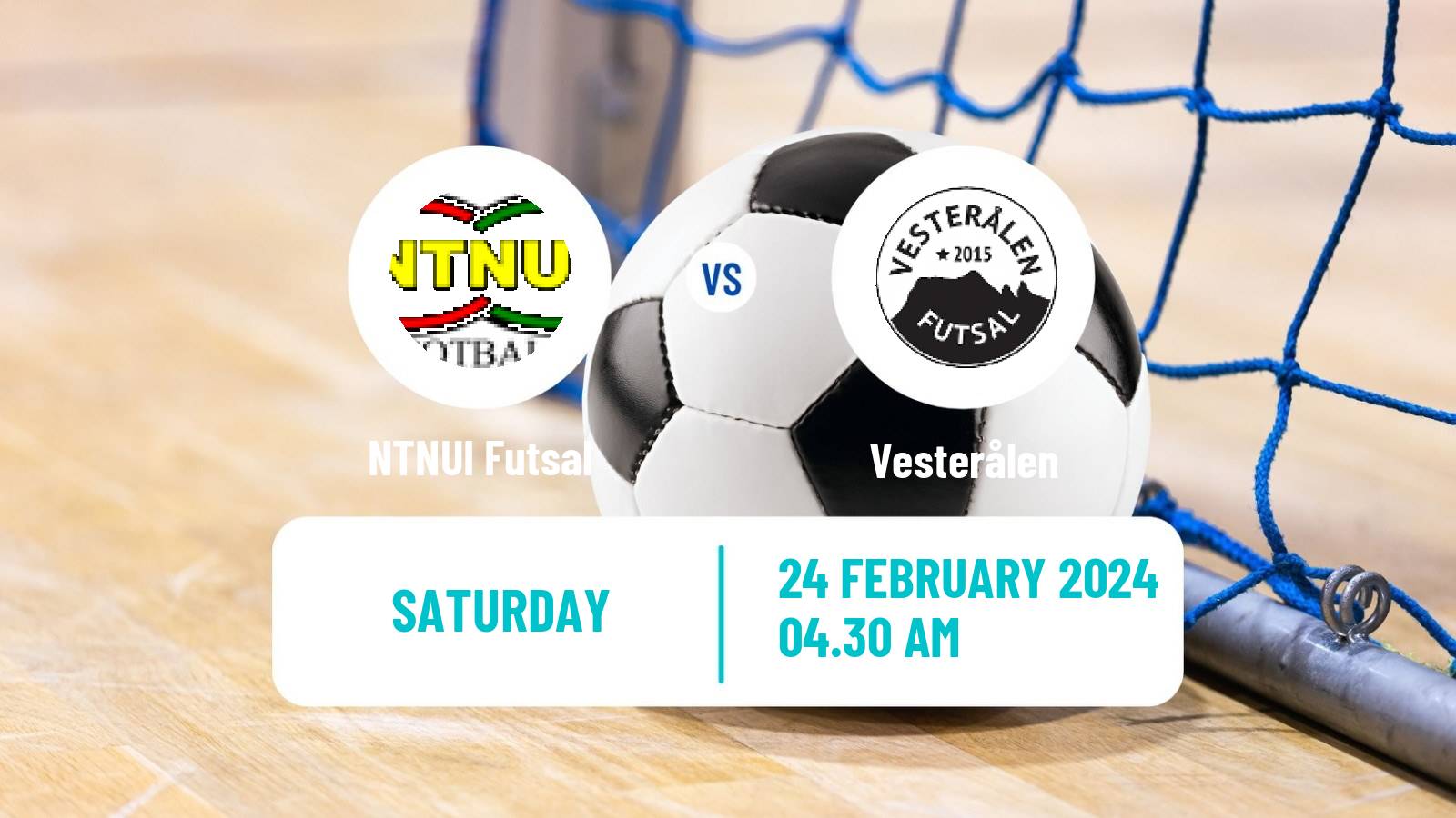 Futsal Norwegian Eliteserien Futsal NTNUI - Vesterålen