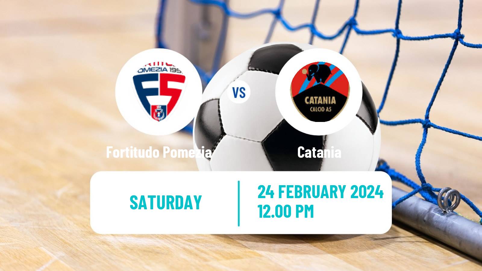 Futsal Italian Serie A Futsal Fortitudo Pomezia - Catania