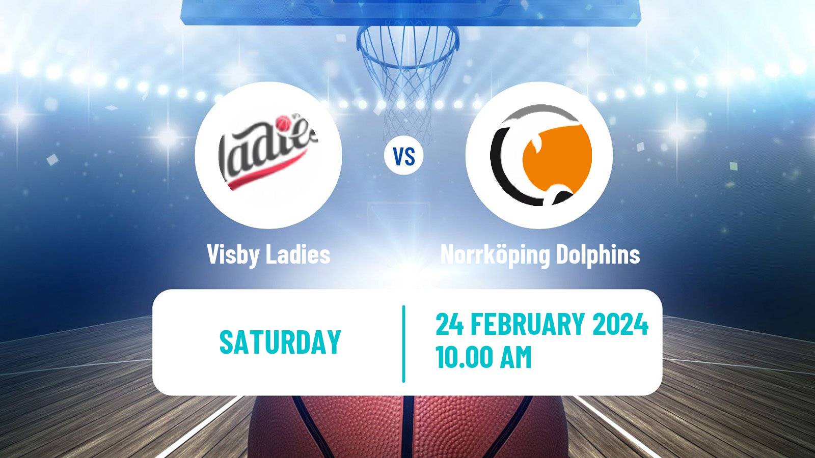 Basketball Swedish Basketligan Women Visby - Norrköping Dolphins