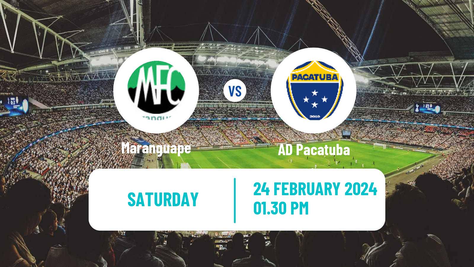 Soccer Brazilian Campeonato Cearense 2 Maranguape - Pacatuba