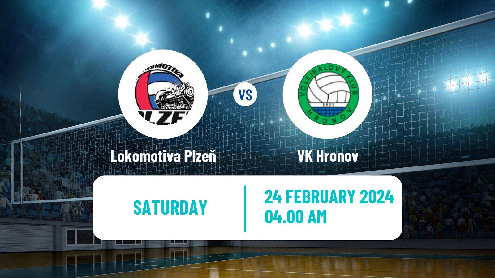 Volleyball Czech 1 Liga Volleyball Women Lokomotiva Plzeň - Hronov