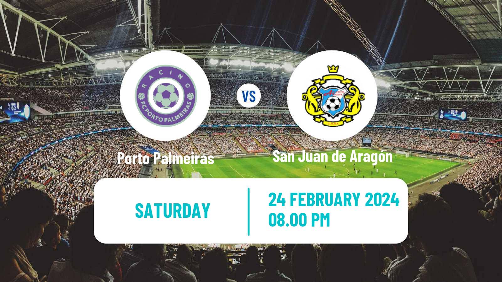 Soccer Mexican Liga Premier Serie A Porto Palmeiras - San Juan de Aragón