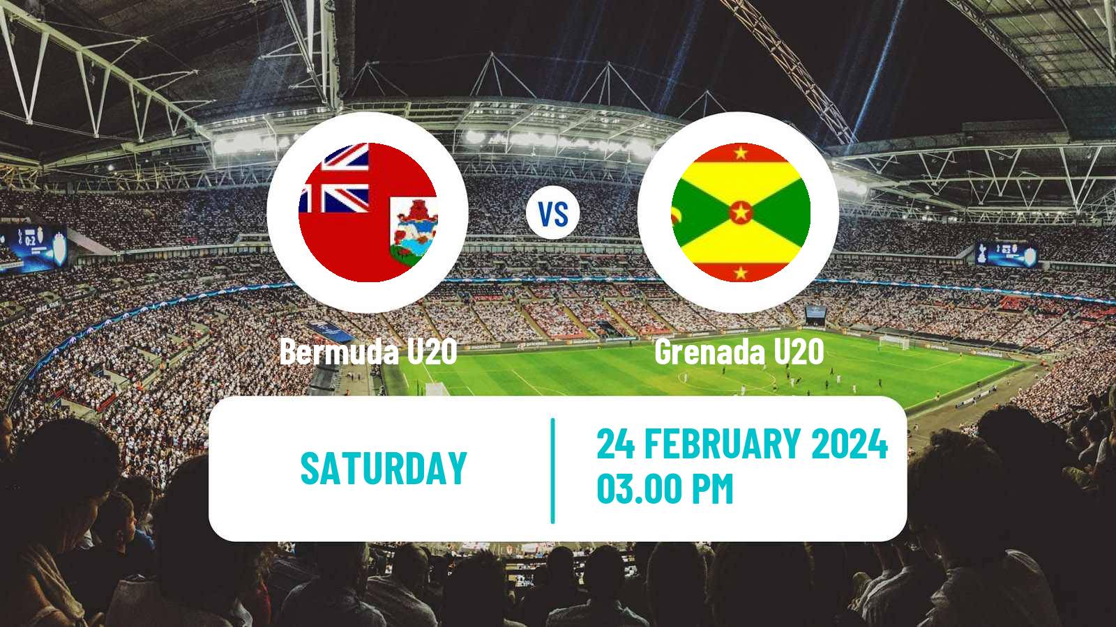 Soccer CONCACAF Championship U20 Bermuda U20 - Grenada U20