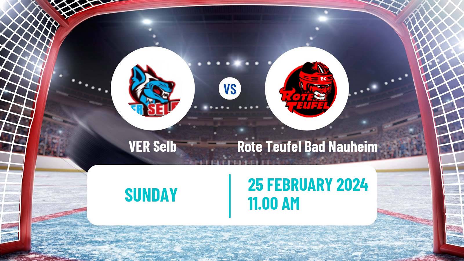 Hockey German DEL2 VER Selb - Rote Teufel Bad Nauheim