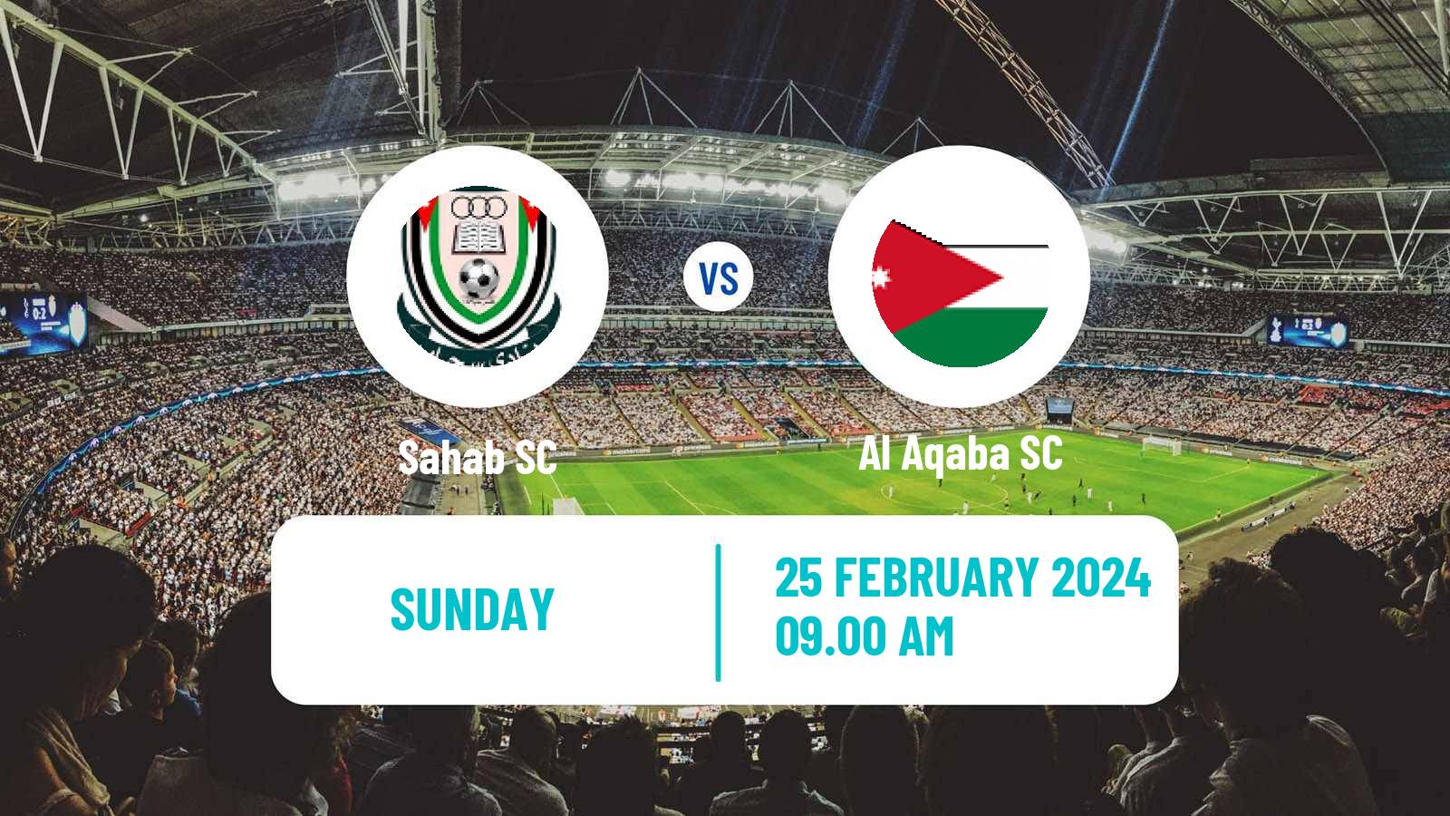 Soccer Jordan Premier League Sahab - Al Aqaba