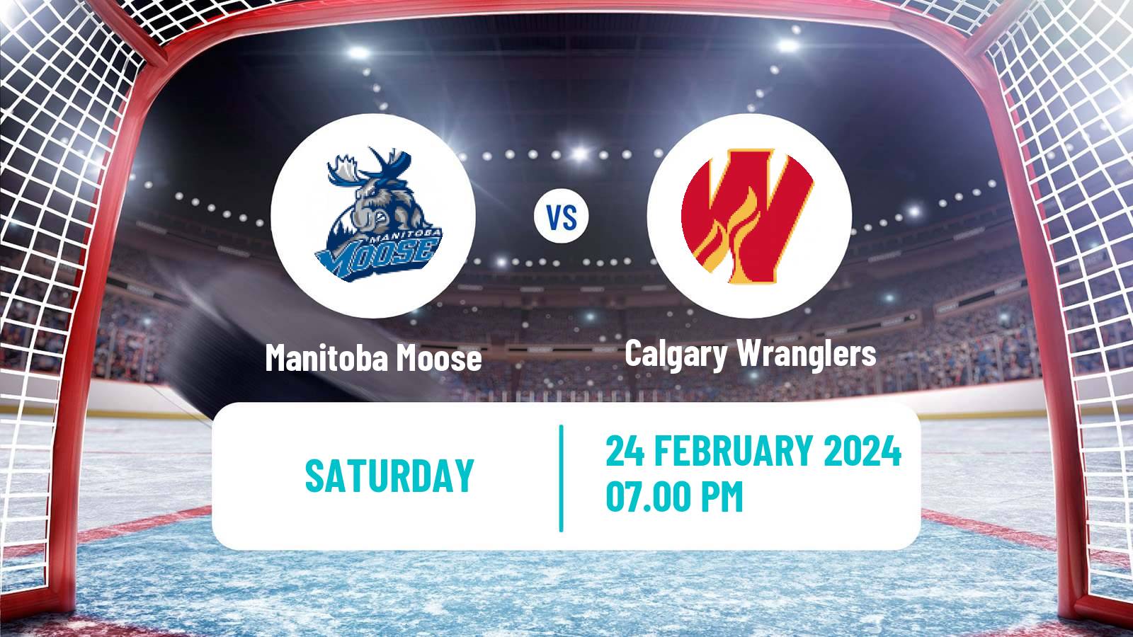 Hockey AHL Manitoba Moose - Calgary Wranglers